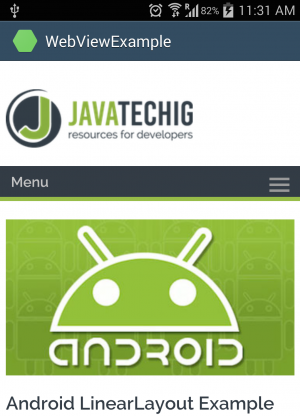 Load Remote URL on WebView