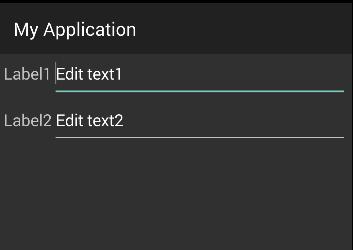LinearLayout Example